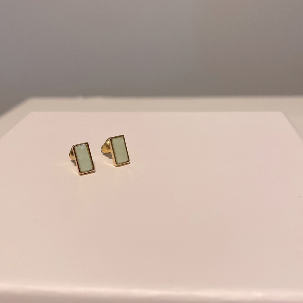 5/$25 Mini Rectangular Earrings - Picture 3 of 3